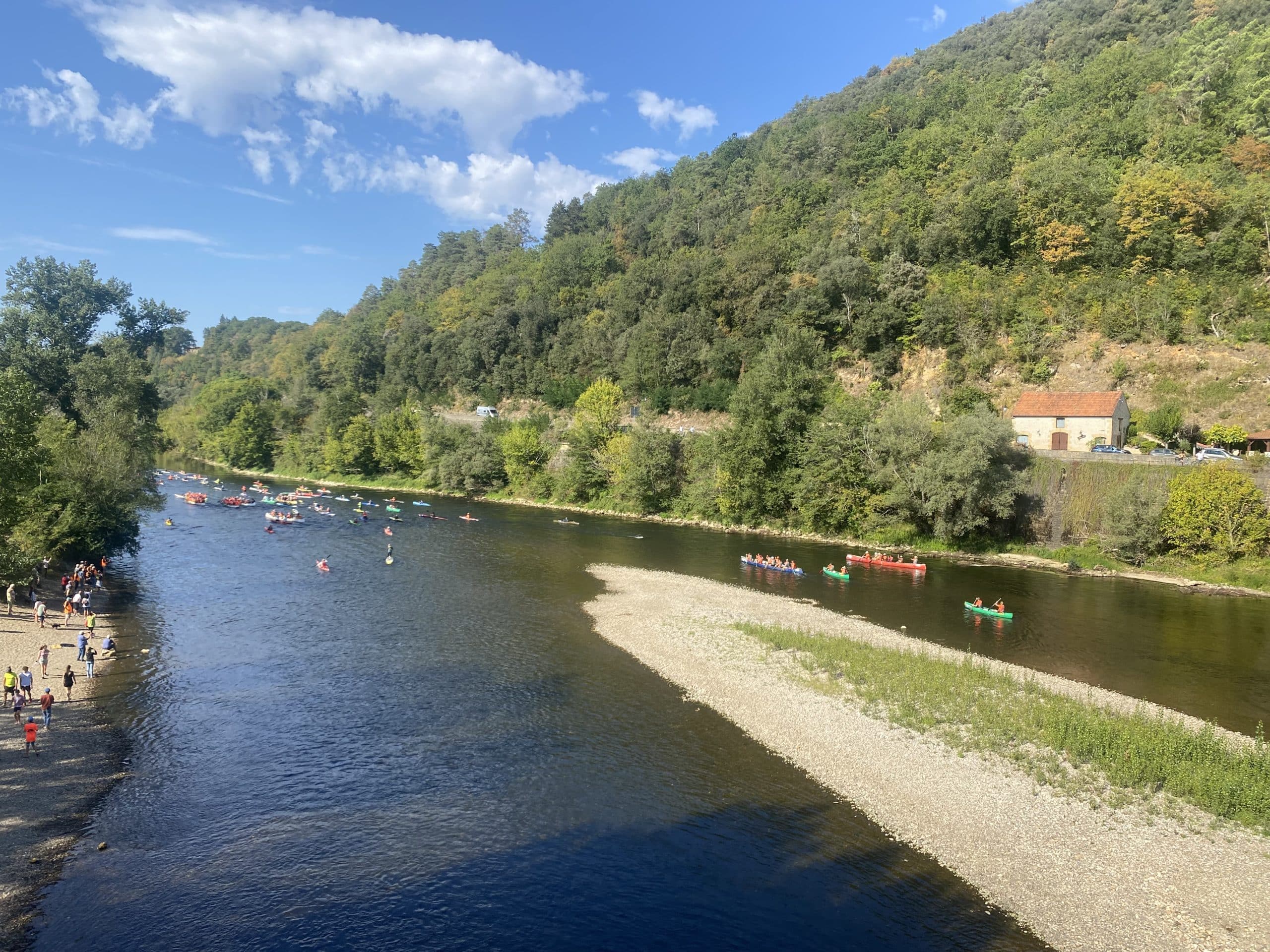 canoe sur dordogne