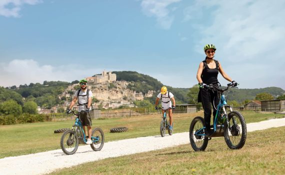 balade vtt autour de Beynac en Périgord Noir