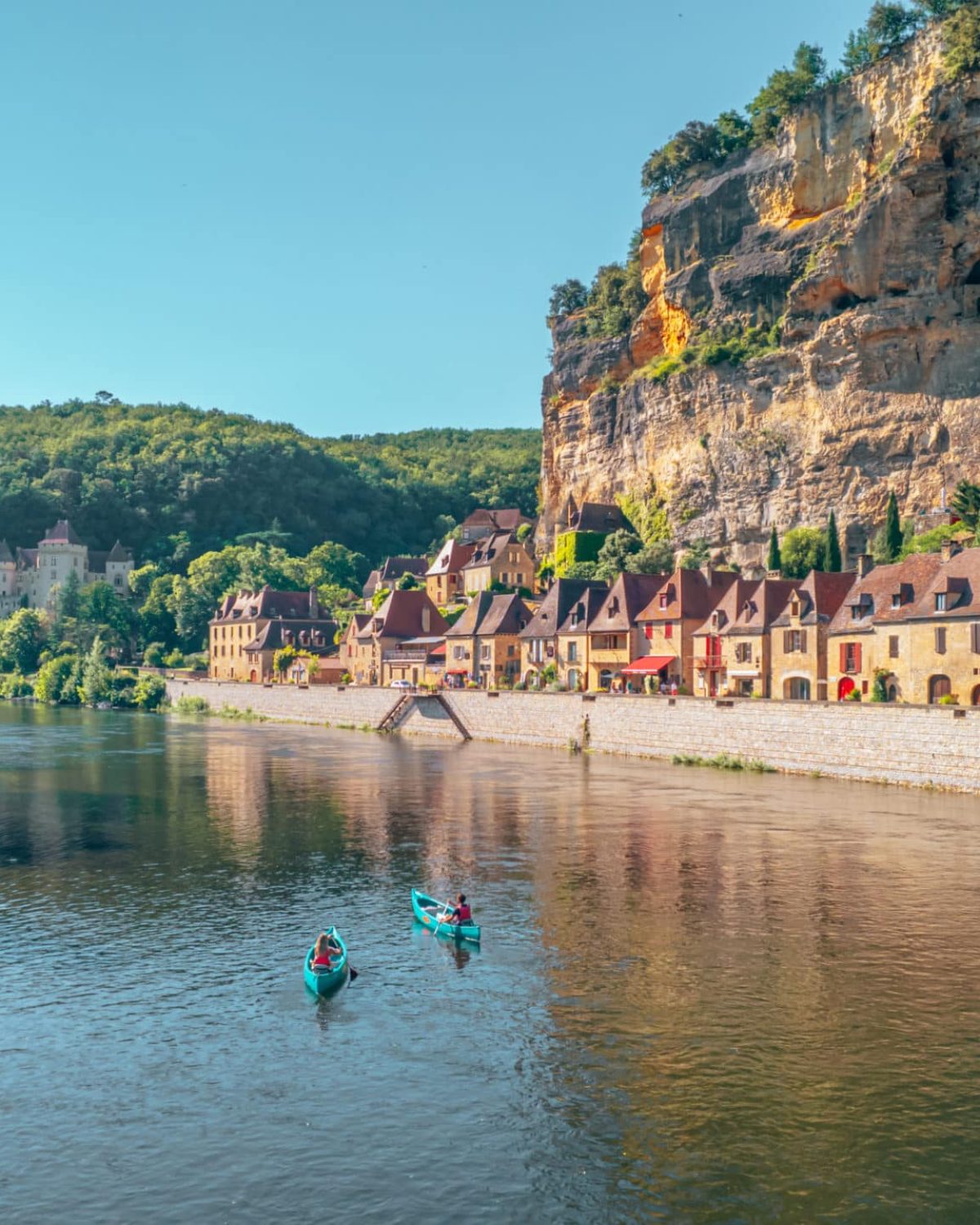 Canoé sur la Dordogne à la Roque-Gajeac