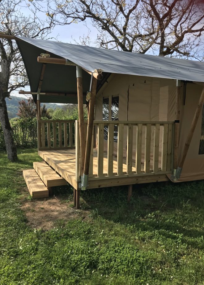 Tente Lodge Camping Périgord Noir